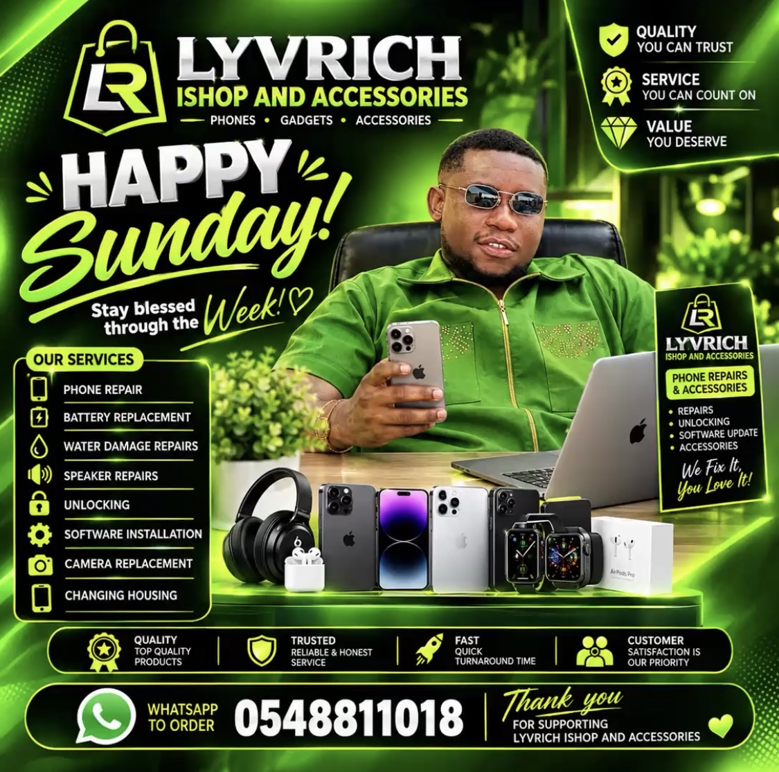 LYVRICH iShop and Accessories